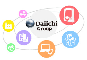 2013年2月6日、銀座の基幹拠点が始動。Daiichiグループとして組織力強化を図る。